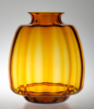 Gelbe Vase