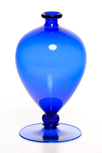 Blaue Vase „Veronese“