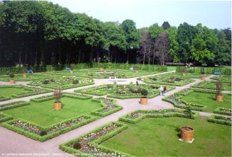 Der Parterregarten im Schlosspark Benrath