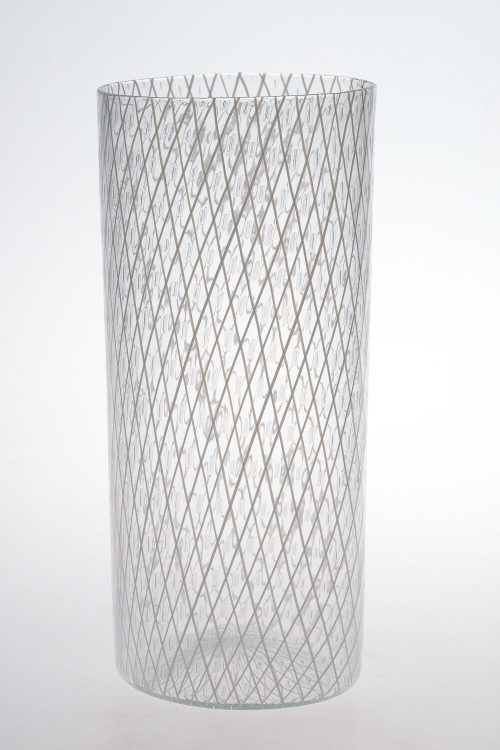 Venini & C. (Ausführung), "reticello"-Vase, 1930er-Jahre
