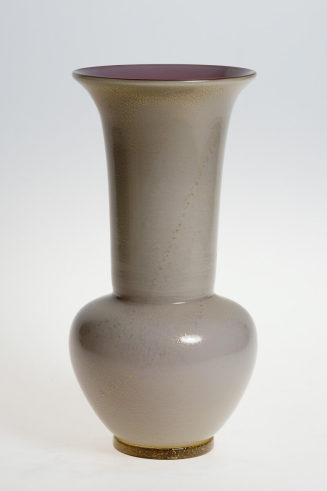 Balustervase aus der "laguna"-Glasserie