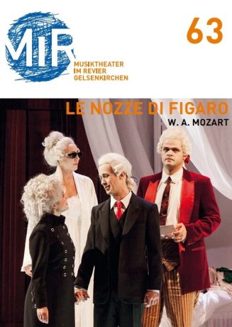 Programmheft zu "Le Nozze di Figaro (Die Hochzeit des Figaro)" von Wolfgang Amadeus Mozart (Tit ...