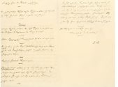 Brief von Georg Büchmann