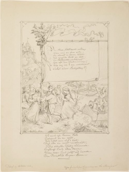 Johann Wilhelm Theodor Maassen (Künstler*in), Hochzeitslied, 1846