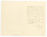 Brief von Julius Hart