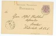 Postkarte von Wilhelm von Polenz