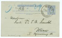 Postkarte von Ludwig Ganghofer