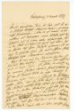 Brief von Wilhelm Raabe