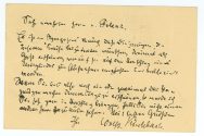 Postkarte von Wolfgang Kirchbach