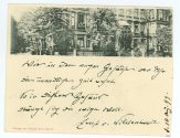 Postkarte von Ernst von Wildenbruch