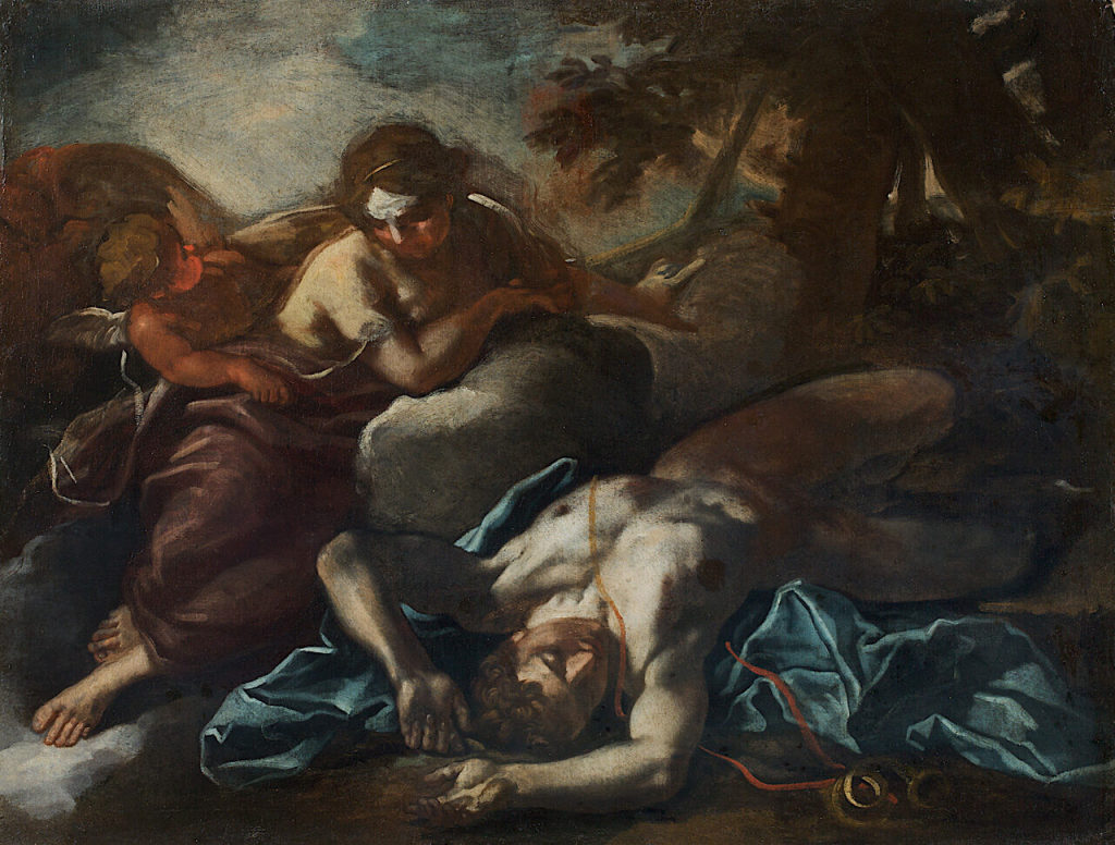 Daniel Seiter, Venus beklagt den Tod des Adonis (Farbskizze), um 1685, Kunstpalast, Düsseldorf, ...