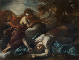 Daniel Seiter, Venus beklagt den Tod des Adonis (Farbskizze), um 1685, Kunstpalast, Düsseldorf, ...