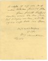 Brief von Hanns Fechner