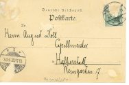 Postkarte von Felix Dahn