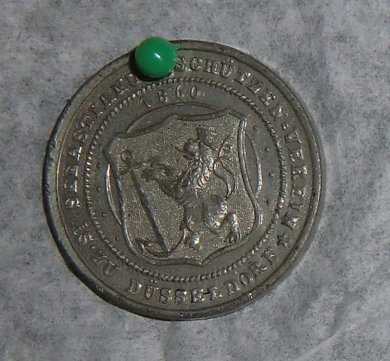 Medaille des St. Sebastianus Schützen-Vereins Düsseldorf