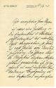 Brief von Ernst Otto