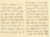 Brief von Detlef Freiherr von Liliencron
