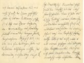 Brief von Detlef Freiherr von Liliencron