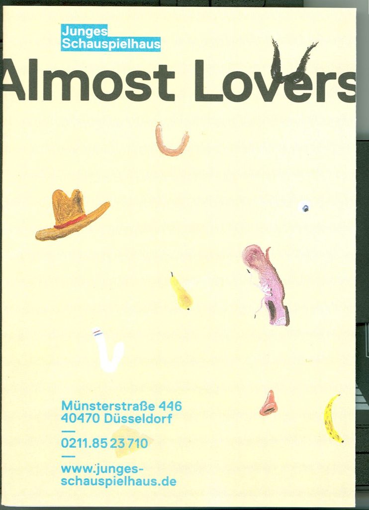 Programmheft zu "Almost Lovers" - ein Theater Mobil Projekt von Ines Habich und Dorle Trachtern ...