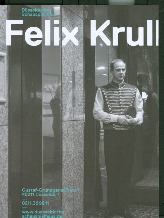 Programmheft zu "Felix Krull" von Thomas Mann. Düsseldorf, 15.2.2013 (2012/2013)