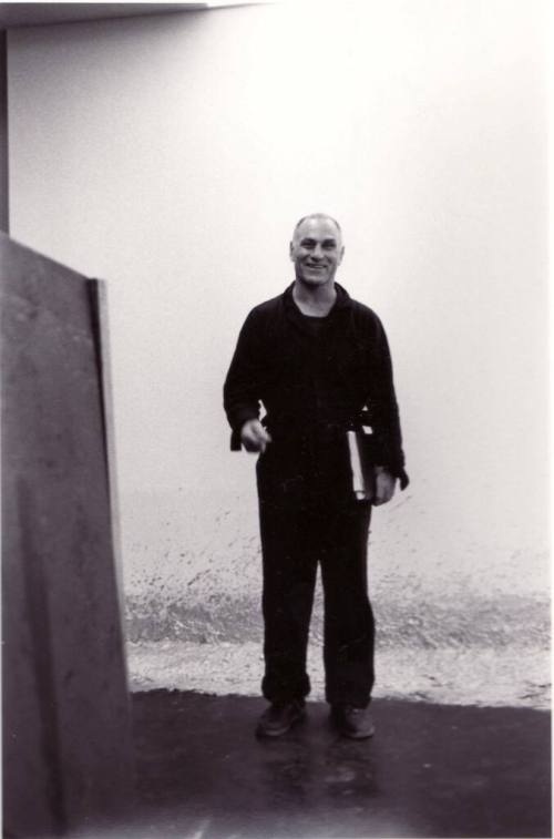 Benjamin Katz (Künstler*in), Richard Serra, Ausstellung "Westkunst", 1981