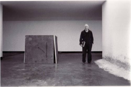 Benjamin Katz (Künstler*in), Richard Serra, Ausstellung "Westkunst", 1981