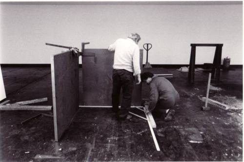 Benjamin Katz (Künstler*in), Richard Serra, Ausstellung "Westkunst", 1981