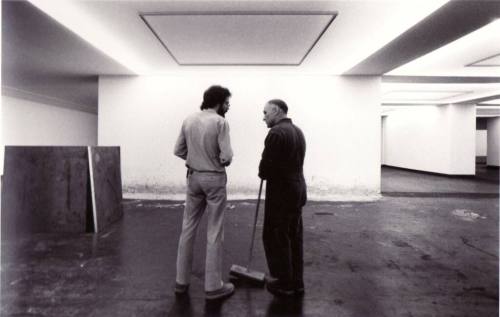 Benjamin Katz (Künstler*in), Richard Serra, Ausstellung "Westkunst", 1981