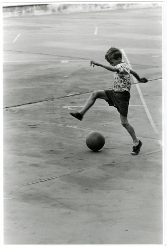 Fußball auf dem Karlsplatz, Düsseldorf 1961