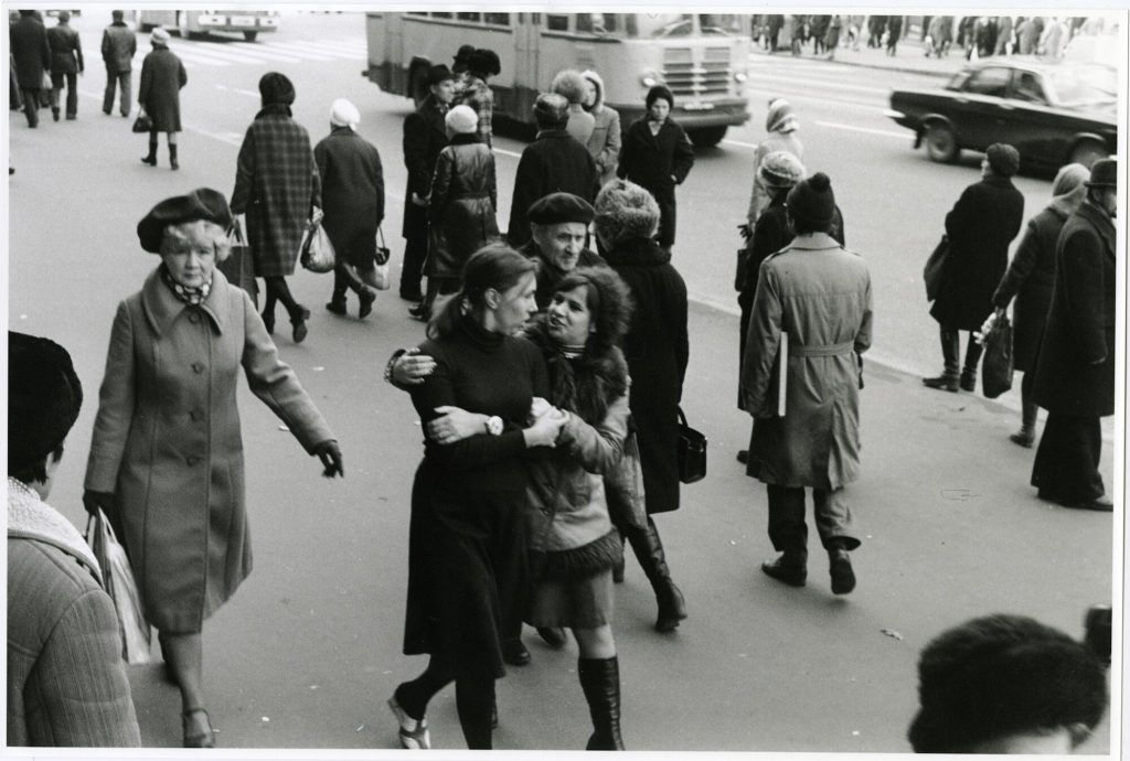 Boulevard in Leningrad 1978