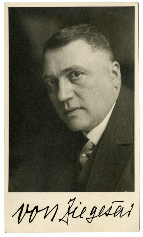 Rolf Lantin (Fotograf*in), Von Ziegesar, um 1930