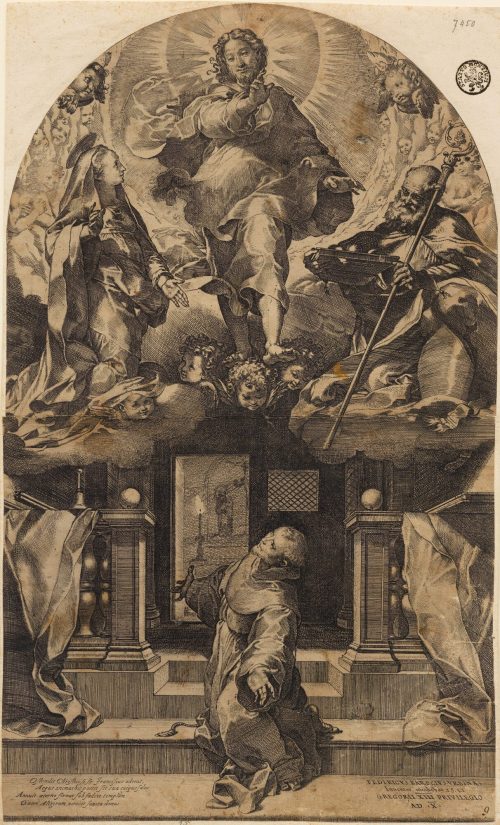 Federico Barocci (Künstler*in), Die Stigmatisation des heiligen Franziskus, 1581