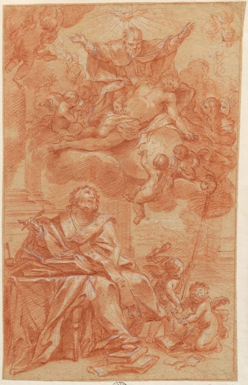 Guglielmo Cortese (Künstler*in), Die Vision des heiligen Hilarius, vor 1660/65