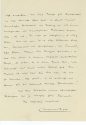 Brief von Hermann Bahr