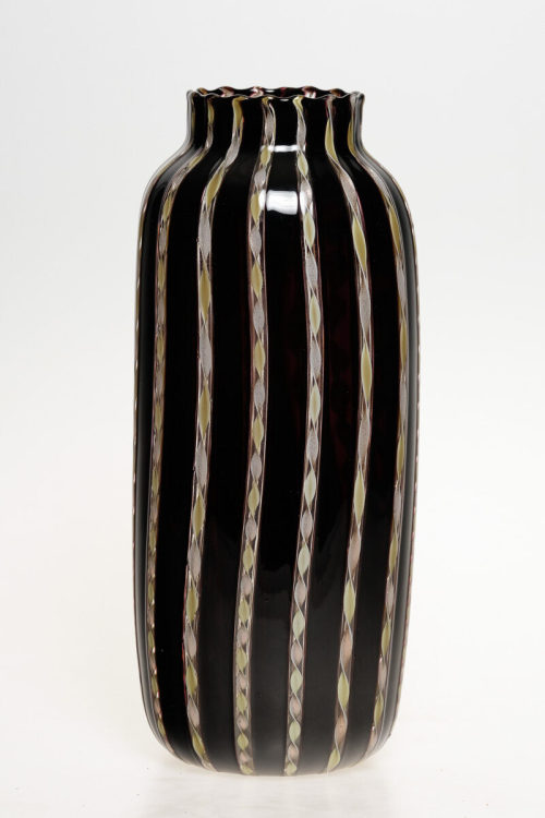 Fratelli Toso (Ausführung), Vase "a canne", um 1980–1995