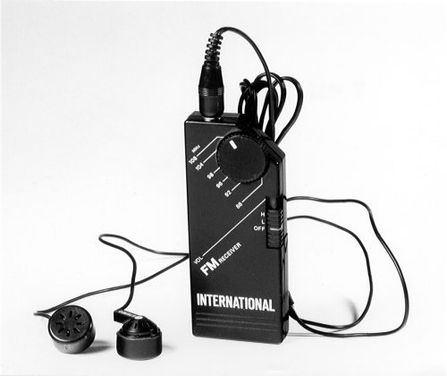 Unbekannt (Hersteller*in), Mini-Radio "International", Ende 1970er-, Anfang 80er-Jahre