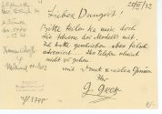 Postkarte von George Grosz