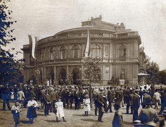 Stadttheater Düsseldorf, Ansicht 1901