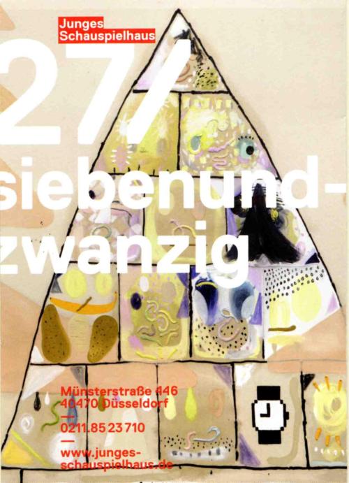 Programmheft zu "27/siebenundzwanzig" von Urs Peter Halter und Dorle Tachternach. Düsseldorf, 2 ...