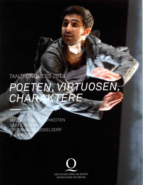 Programmheft "Poeten, Virtuosen, Charaktere" am 9. Juni 2013 - Opernhaus Düsseldorf im Rahmen d ...