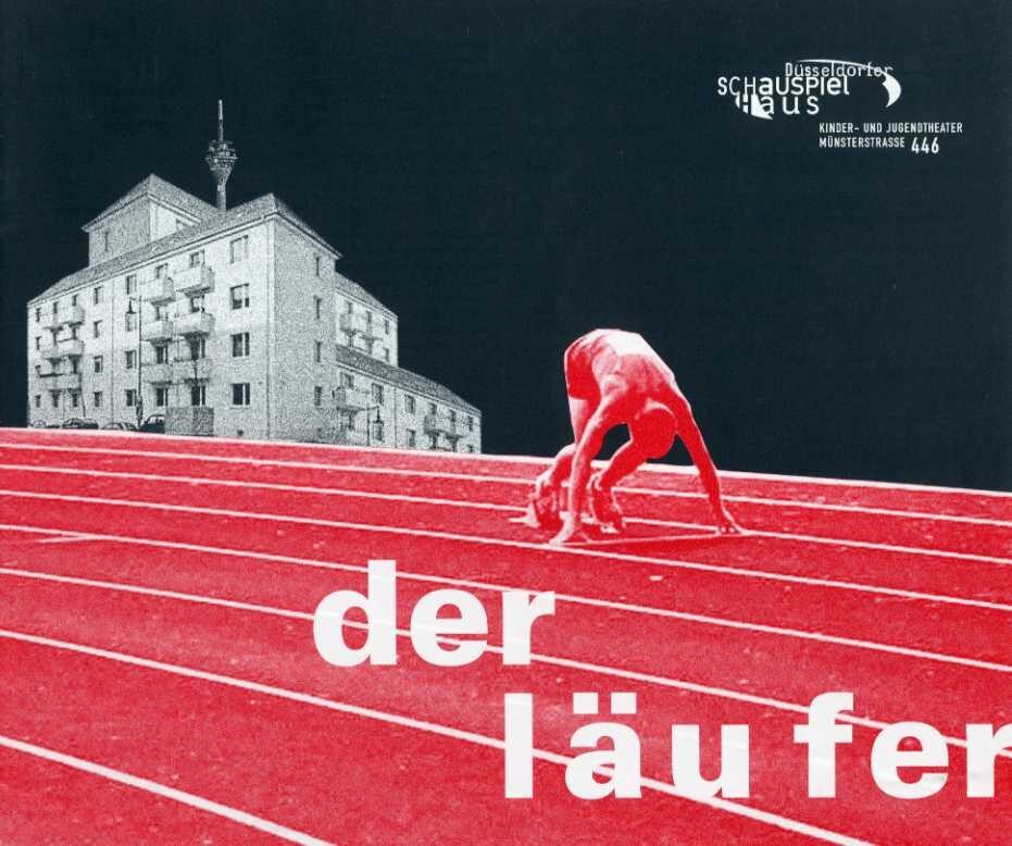 Programmheft "Der Läufer" von Mattias Andersson. Premiere am 5.4.2005 im Kinder- und Jugendthea ...