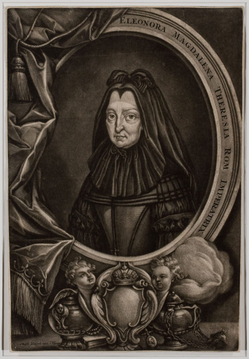 Johann Christoph Weigel (Künstler*in), Kaiserin Eleonora Magdalena Theresia (1655-1720) als Witwe, nach/ after 1705