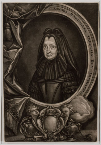 Kaiserin Eleonora Magdalena Theresia (1655-1720) als Witwe