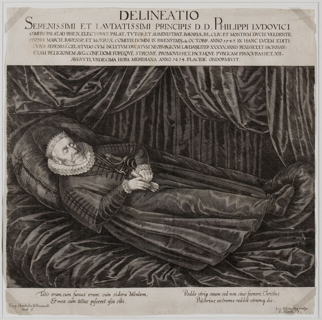 Philipp Ludwig von Pfalz-Neuburg (1547-1614) auf dem Totenbett