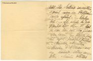Brief 7 - März 1905 Louise Dumont an Gustav Lindemann, Seite 3