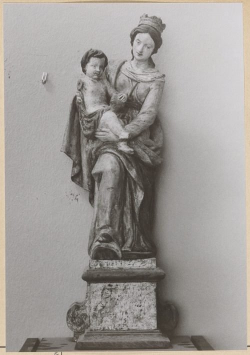 Unbekannt (Künstler*in), Madonna mit Kind, um 1690