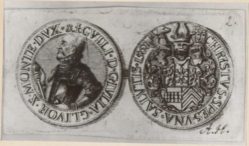 A. H. (Künstler*in), Wilhelm V. der Reiche (1516 - 1592), Herzog von Jülich-Kleve-Berg, Graf von Mark und Ravensberg, 1568