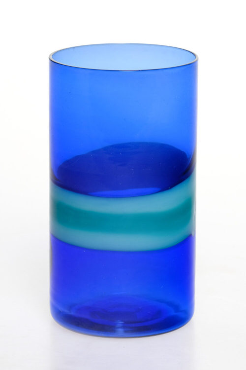 Gio Ponti (Entwurf), Blauer Becher "a fasce", um 1947