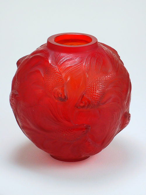 René Lalique (Entwurf), Vase, "Formosa", 1924 (Entwurf), ca. 1925–1930 (Ausführung)