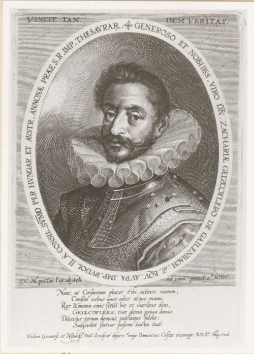 Dominicus Custos (Künstler*in), Zacharias Geizkofler von Gailenbach und Haunsheim (1560 - 1617), 1600